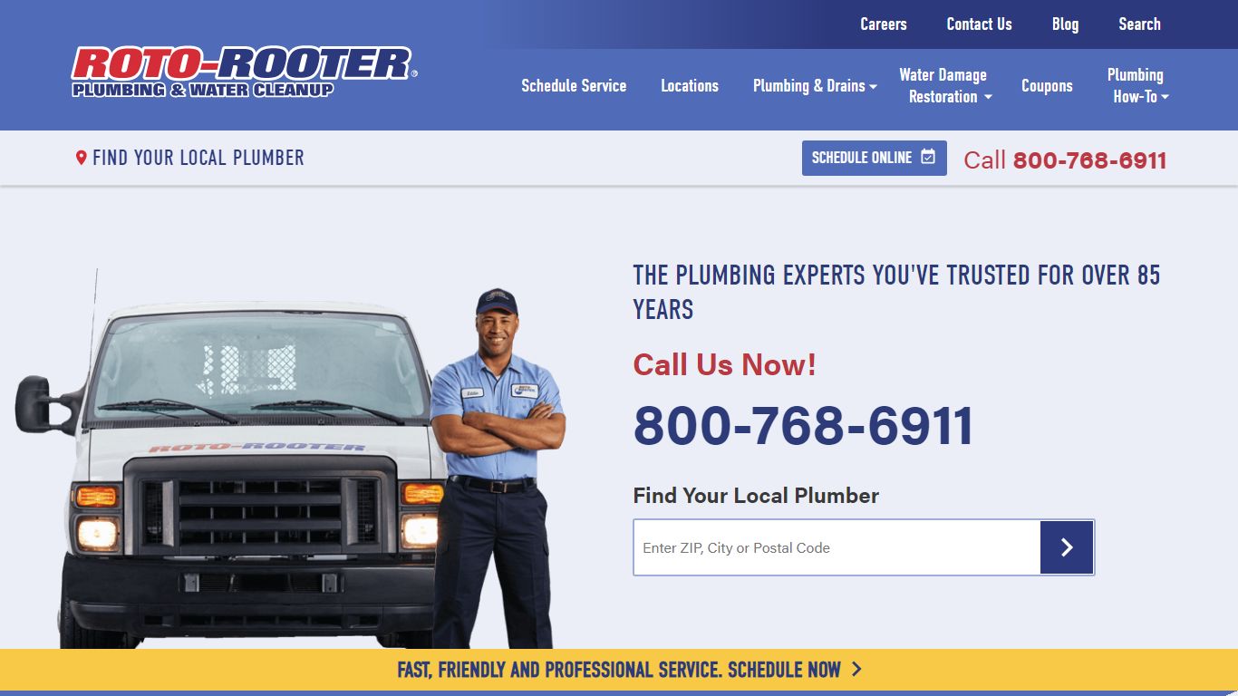 Plumbing, Drains & Water Cleanup | Roto-Rooter®